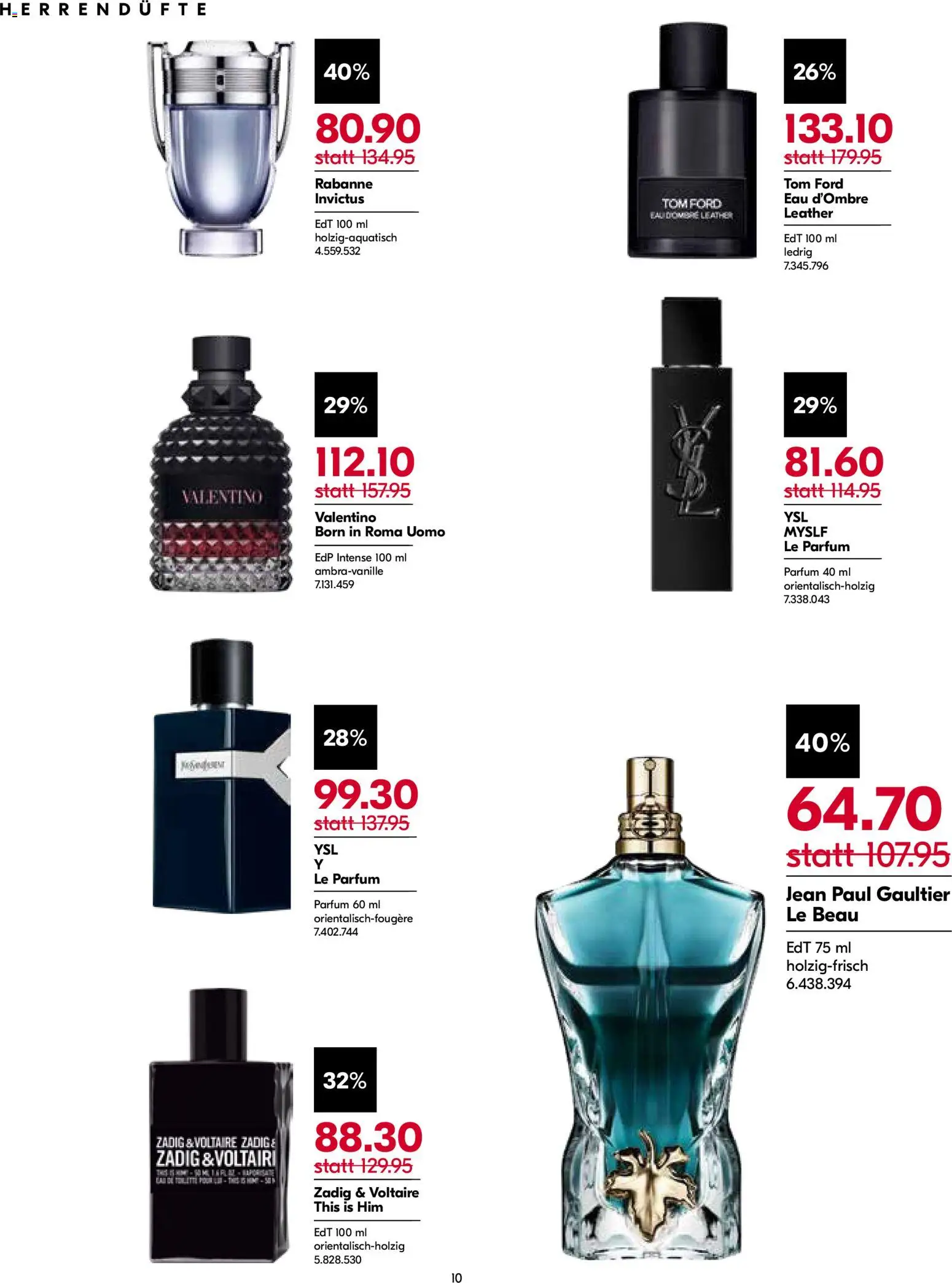 Import Parfumerie aktionen – gültig ab 20.08.2026 | Seite: 10 | Produkte: Parfüm