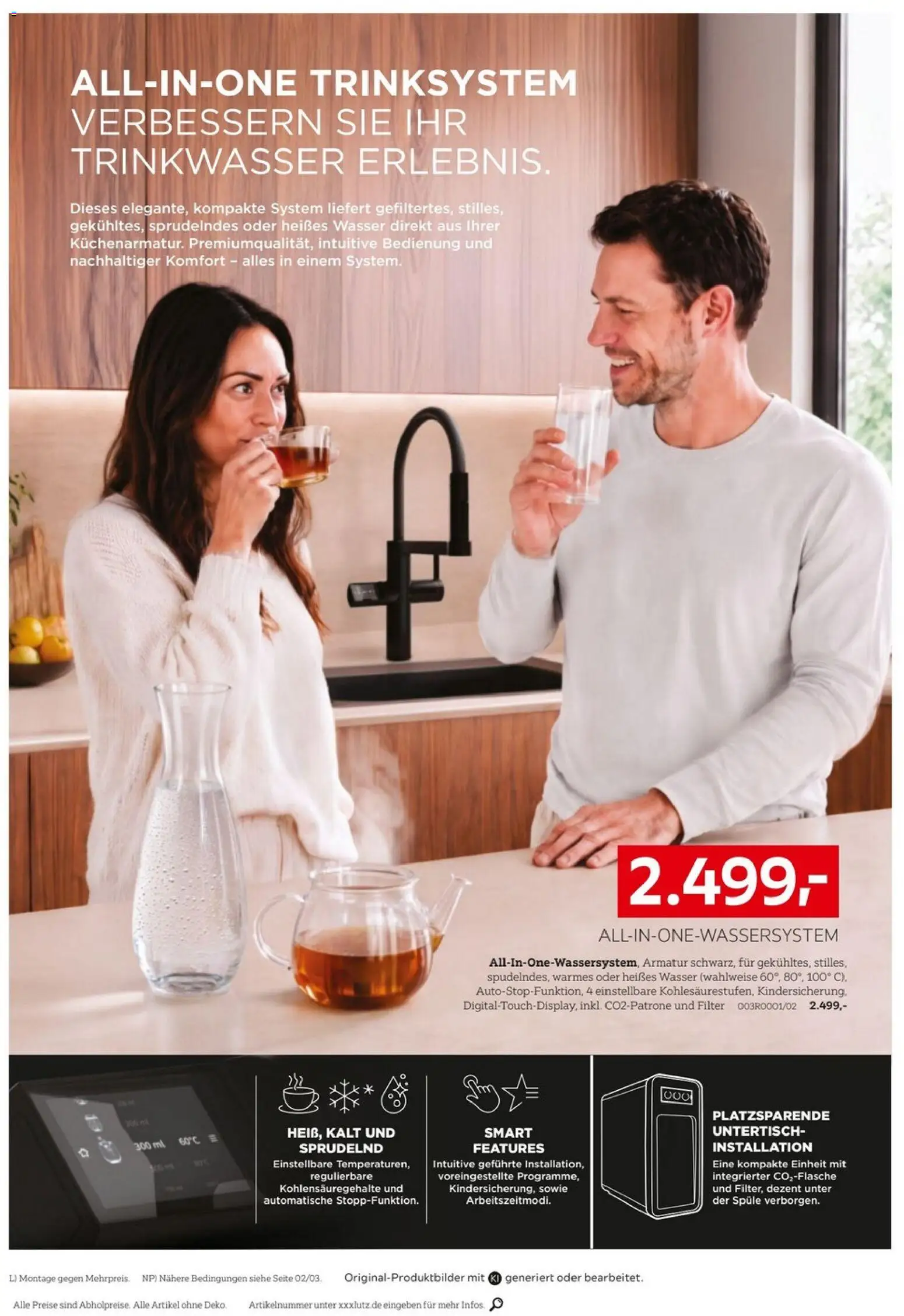 XXXLutz Nr. 1 bei Küchen – gültig ab 05.09.2026 | Seite: 18 | Produkte: Armatur, Wasser