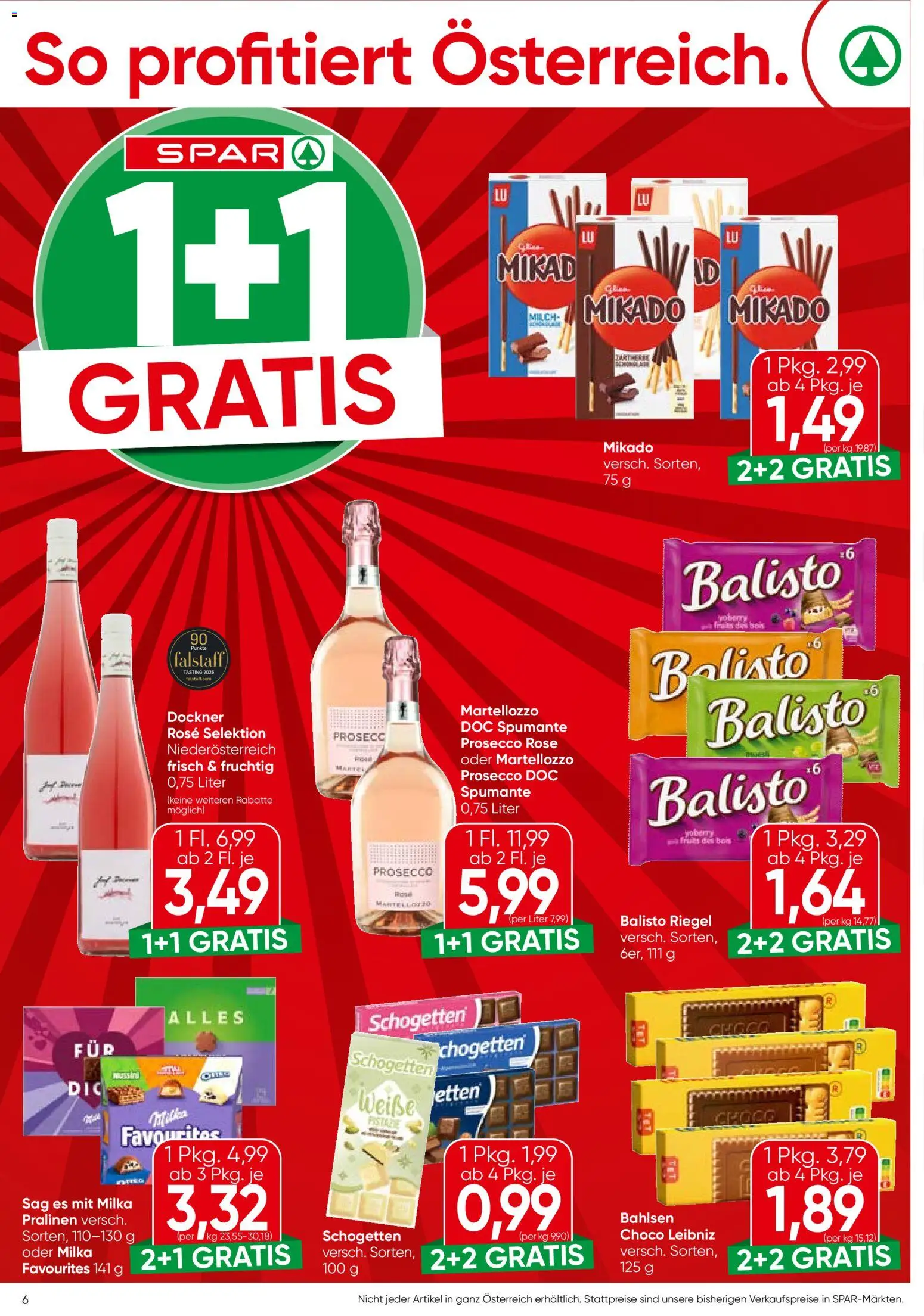Spar - Salzburg gültig ab 03.06.2026 | Seite: 6 | Produkte: Mantel, Milch