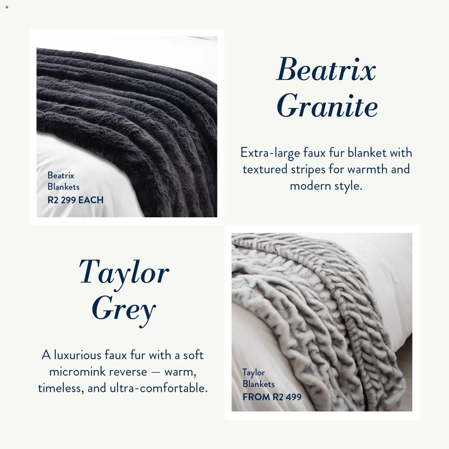 New Volpes catalogue – valid from 18.05.2026 | Page: 5 | Products: Blankets, Blanket