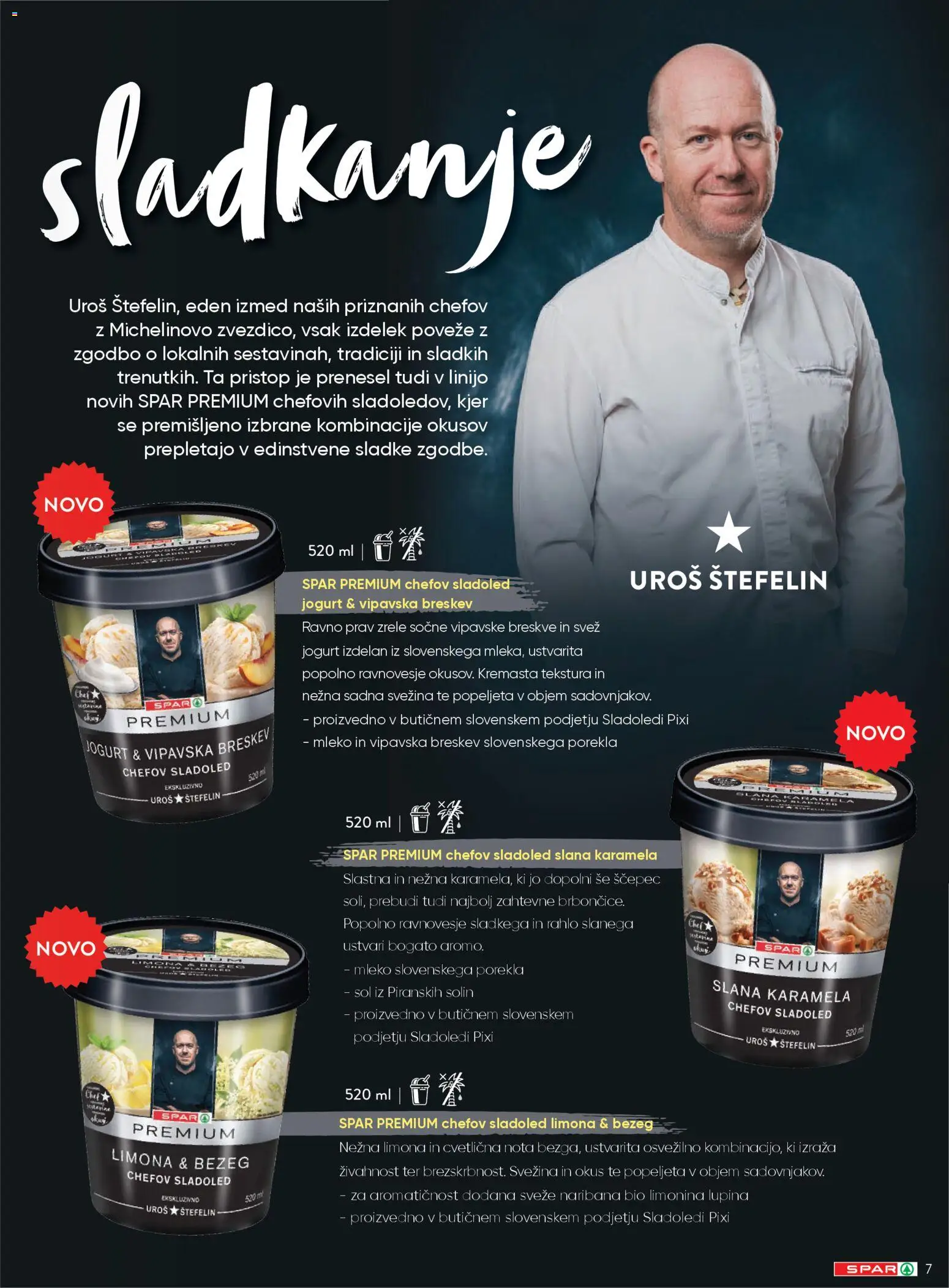 Novi Spar katalog ponudbe – veljaven od 20.04.2026 | Stran: 7 | Izdelki: Mleko, Jogurt, Sol, Limona