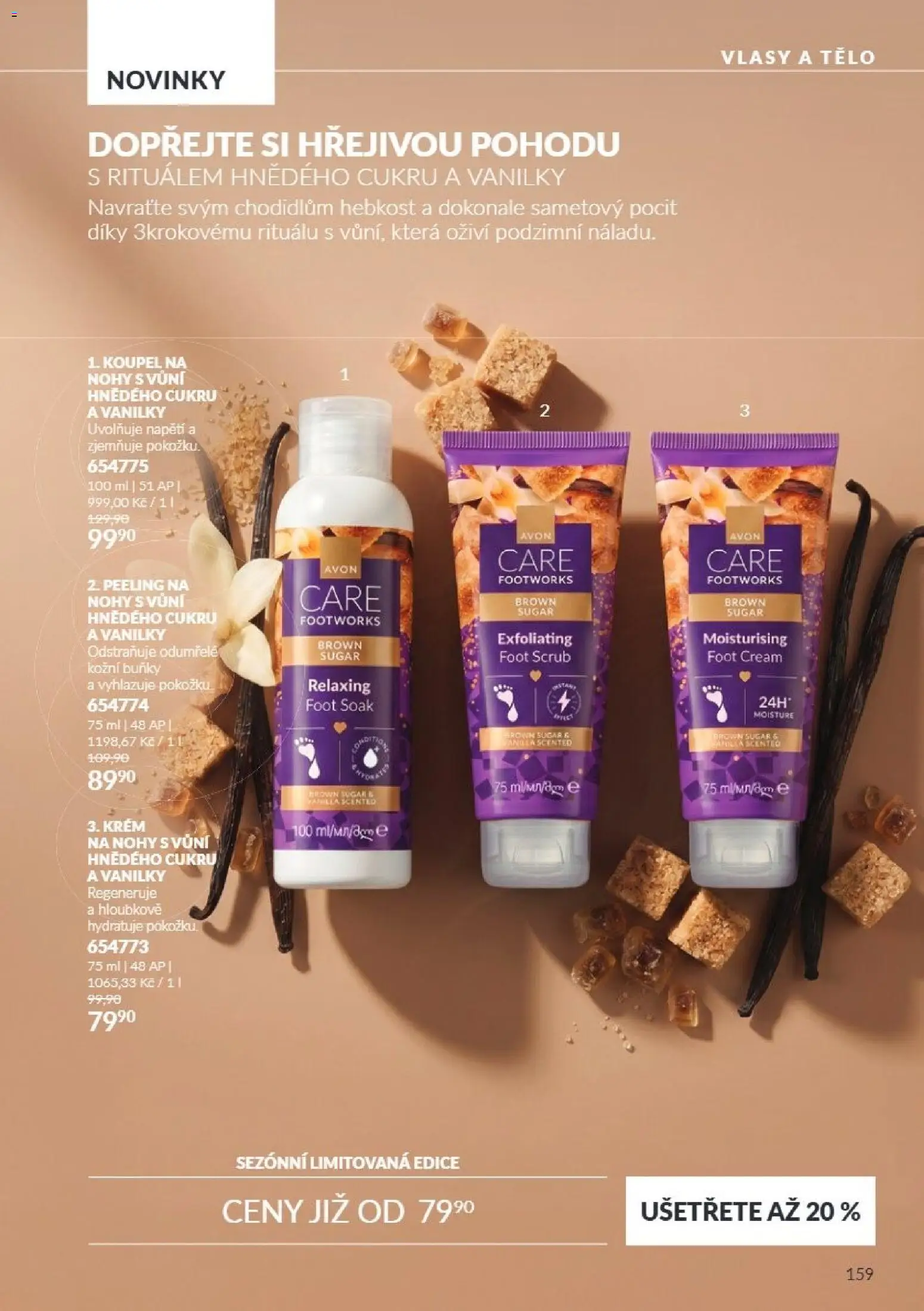 Avon Katalog 10/2026 od 01.10.2026 | Strana: 159 | Produkty: Krém, Peeling
