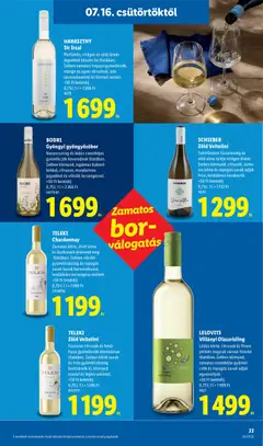 BODRI Gyöngyi gyöngyözőbor, Narancsvirág és lédús csonthéjas gyümölcsök keverednek illatában. Ízében könnyed, izgalmas buborékkokkal, citrusos, mandarinos jegyekkel és vibráló lecsengéssel. - amely érvényes a következő dátumtól: 2026.07.16. | Oldal: 33