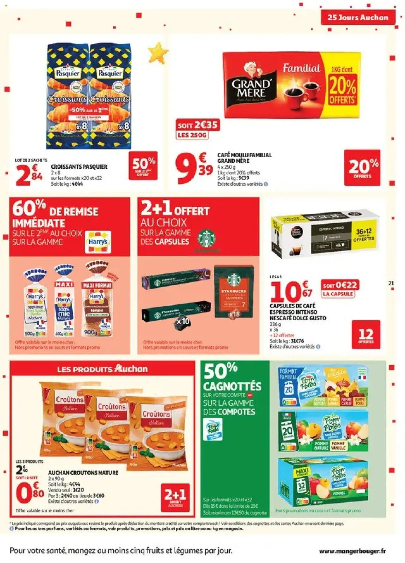 {H1} | Page: 21 | Produits: Pomme, Vanille, Capsules, Café