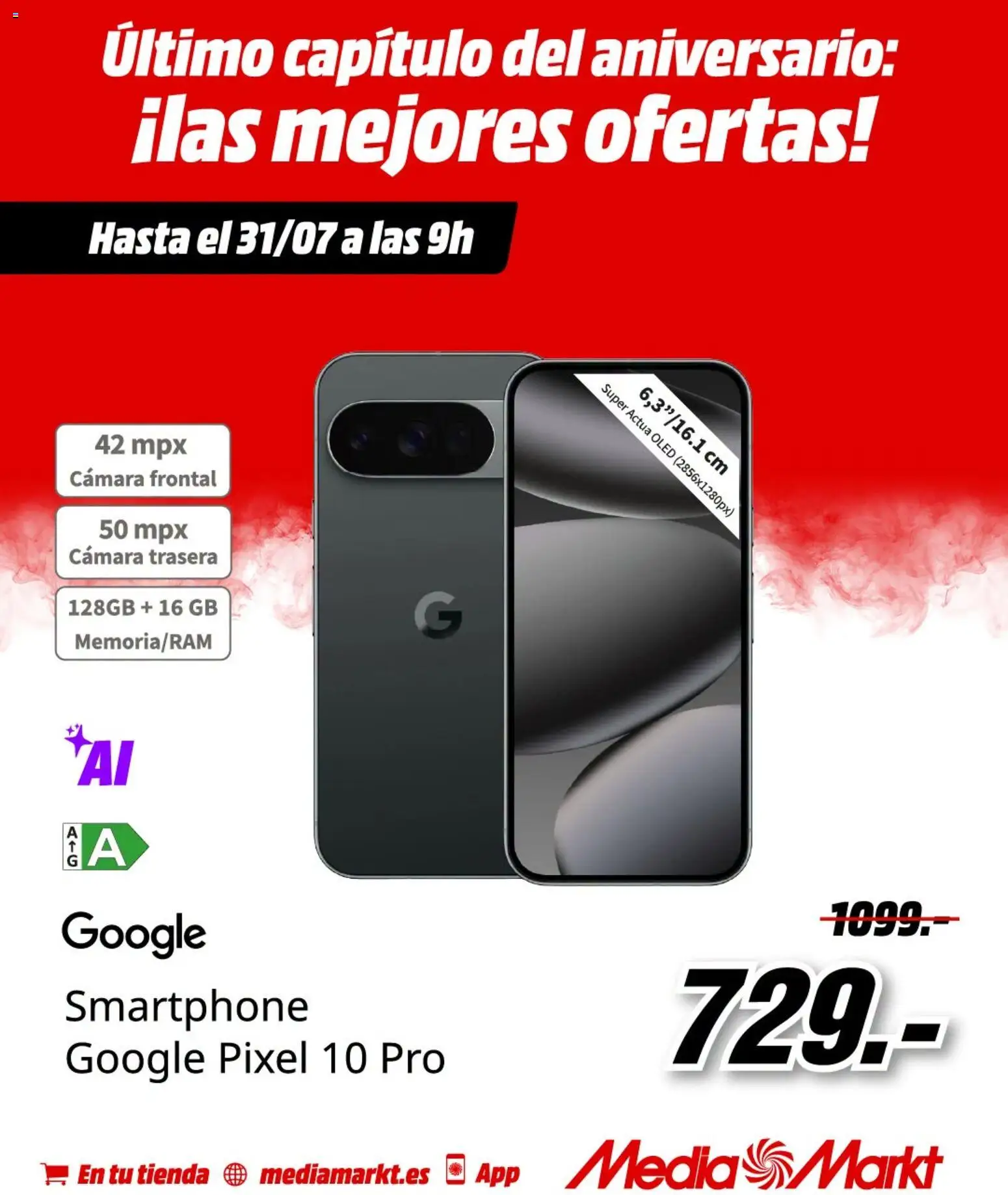 Media Markt folleto │ válido desde el 24/07/2026 | Página: 5 | Productos: Smartphone, Cámara