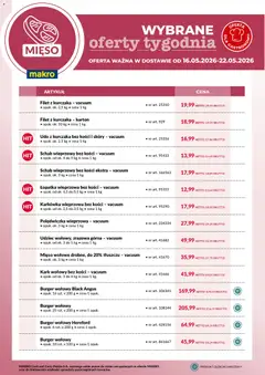 Pogląd oferty "Makro gazetka - Wybrane oferty tygodnia w dostawie" - ważna od 16.05.2026