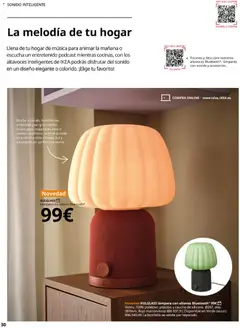 Vista previa Catálogo IKEA Iluminación y hogar inteligente válido desde el 06.03.2026 | Página: 30 | Productos: Altavoz, Bombilla, Galette de chaise, Απορρυπαντικό ρούχων σε σκόνη