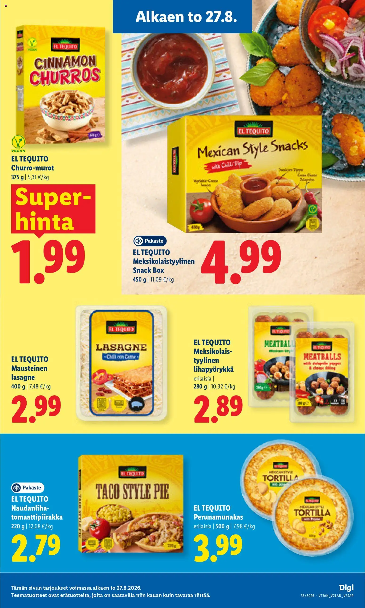 Lidl tarjoukset - Helsinki – voimassa 27/08/2026 alkaen | Sivu: 11