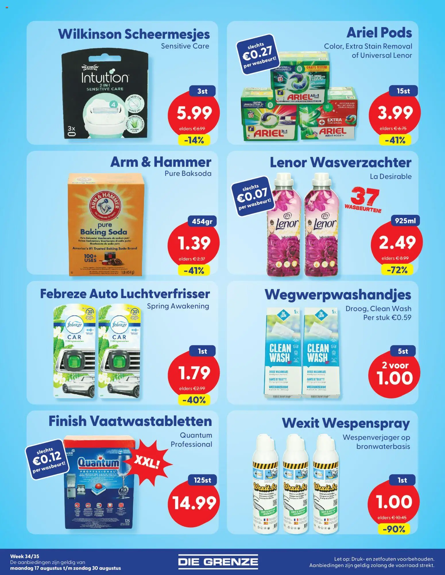 {H1} | Pagina: 6 | Producten: Wasverzachter, Luchtverfrisser, Auto luchtverfrisser, La