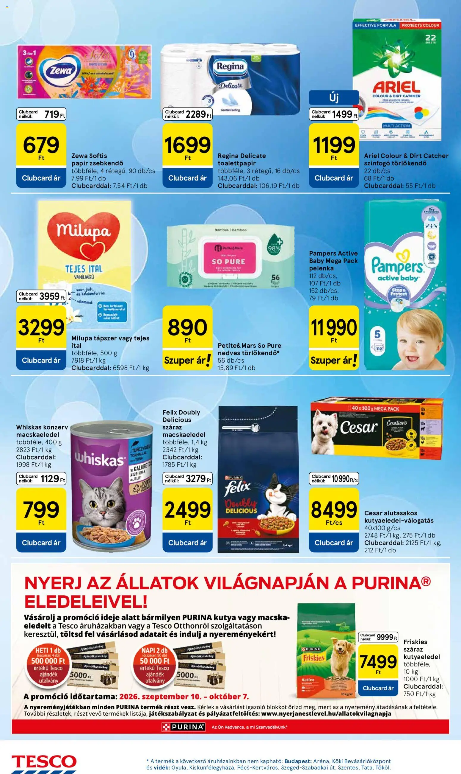 Tesco akciós ujság - amely érvényes a következő dátumtól: 2026.09.10. | Oldal: 28