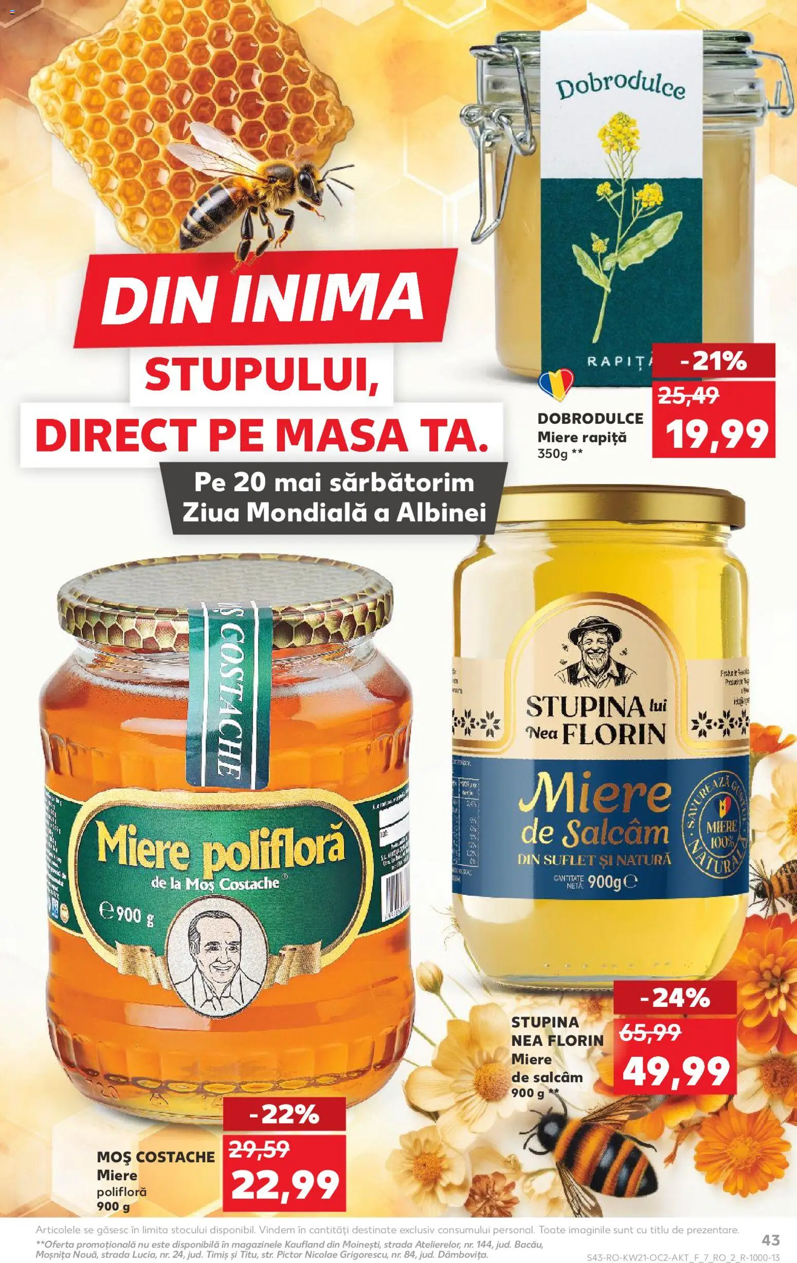 Kaufland RO akciós ujság - amely érvényes a következő dátumtól: 20.05.2026 | Oldal: 43