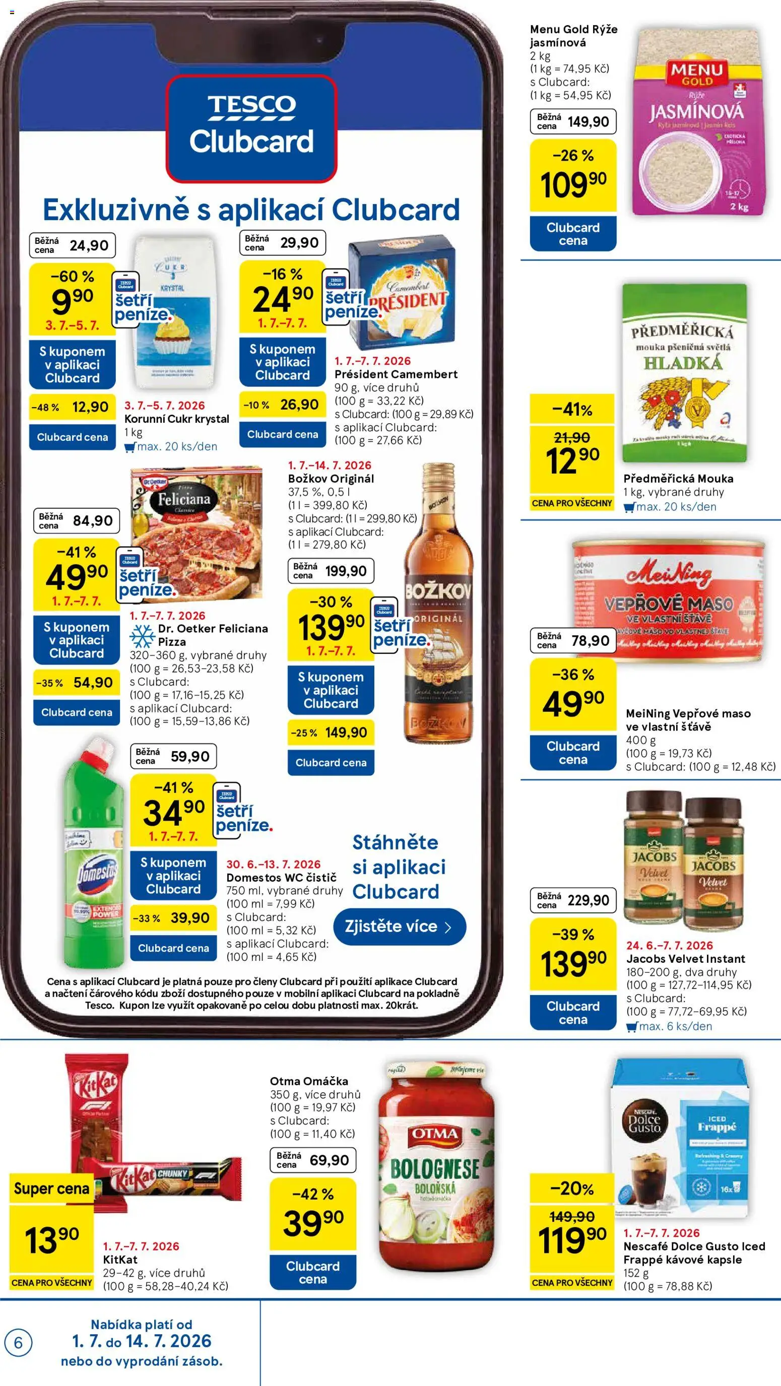 Tesco leták - Hypermarket od 01.07.2026 | Strana: 6