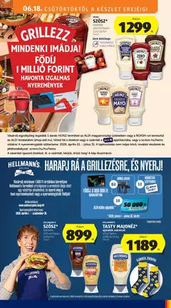 Aldi akciós újság - amely érvényes a következő dátumtól: 18.06.2026 | Oldal: 21 | Termékek: Cheddar, Ketchup, Cukor