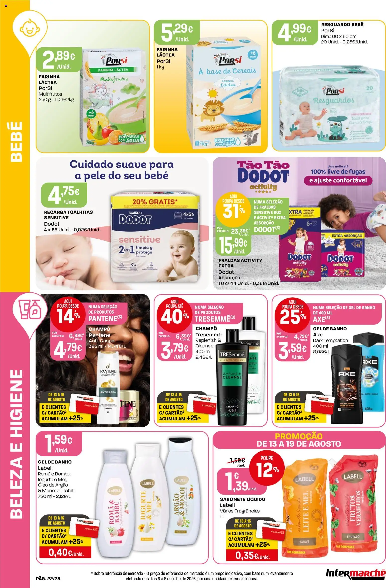 Intermarché Folheto Contact │ válido de 13/08/2026 | Página: 22 | Produtos: Romã, Base, Cama, Óleo