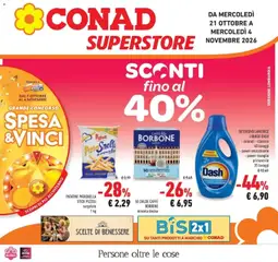 Anteprima del volantino Conad volantino Sesto San Giovanni valido a partire dal 21/10/2026