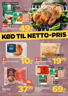 Netto -  Tilbudsavis uge 28 gyldig fra 04/07/2026 | Side: 6 | Produkter: Kyllingekød, Oksekød, Flæskesteg