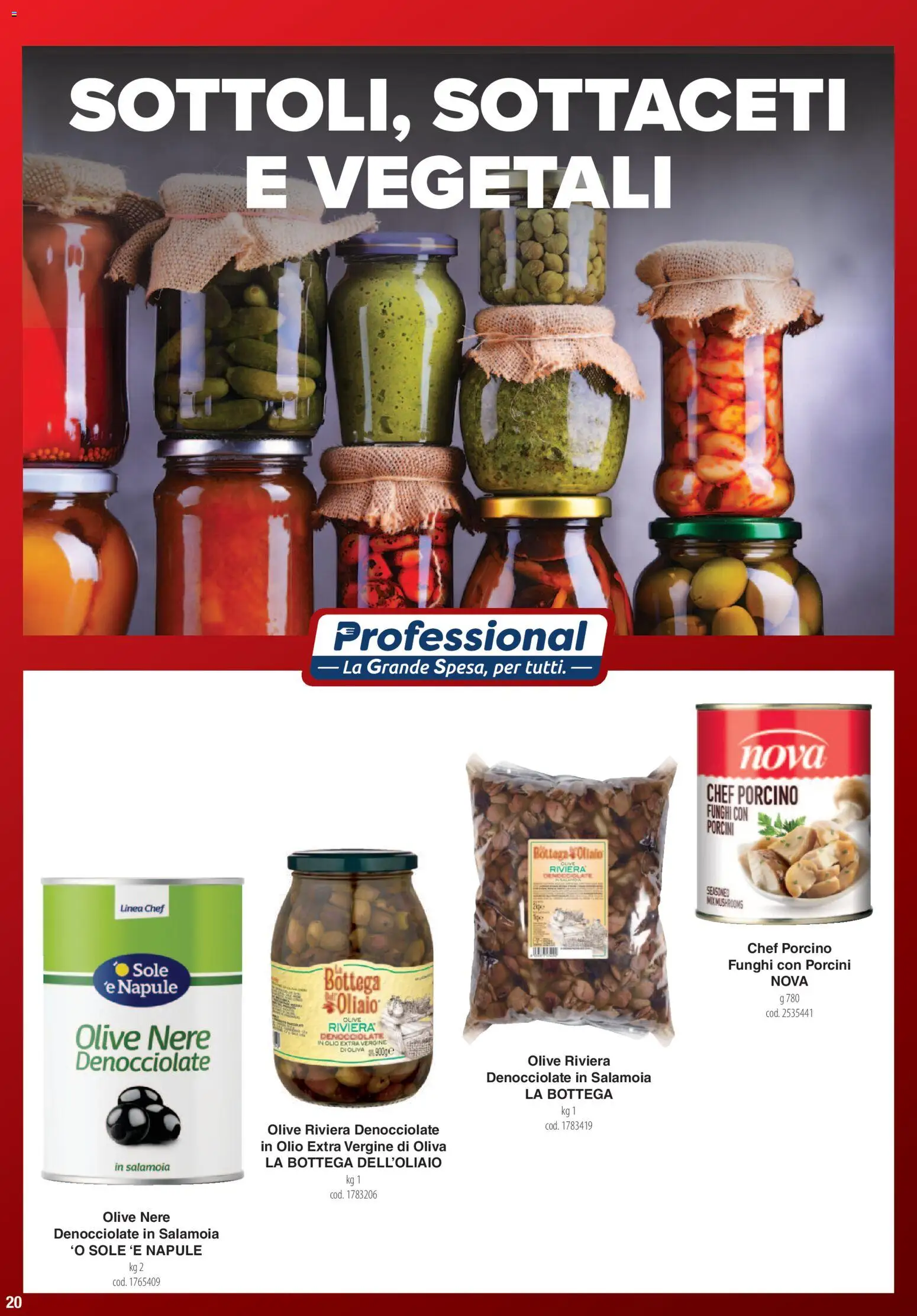 Volantino Carrefour del 01.06.2026 | Pagina: 20 | Prodotti: Olio, Olive, Funghi, Olio extra vergine