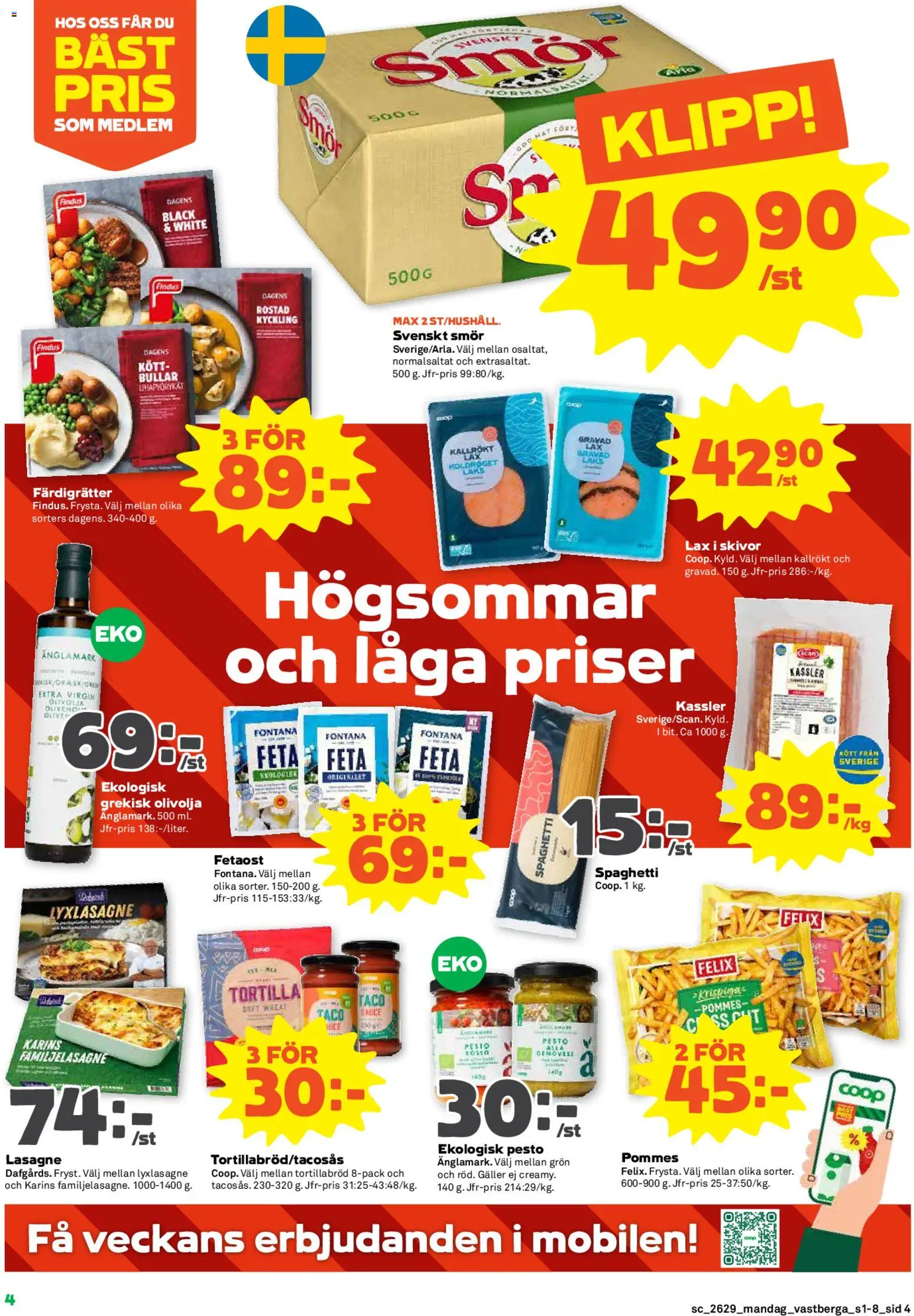 Coop reklamblad aktuell från 13/07/2026 | Sida: 4