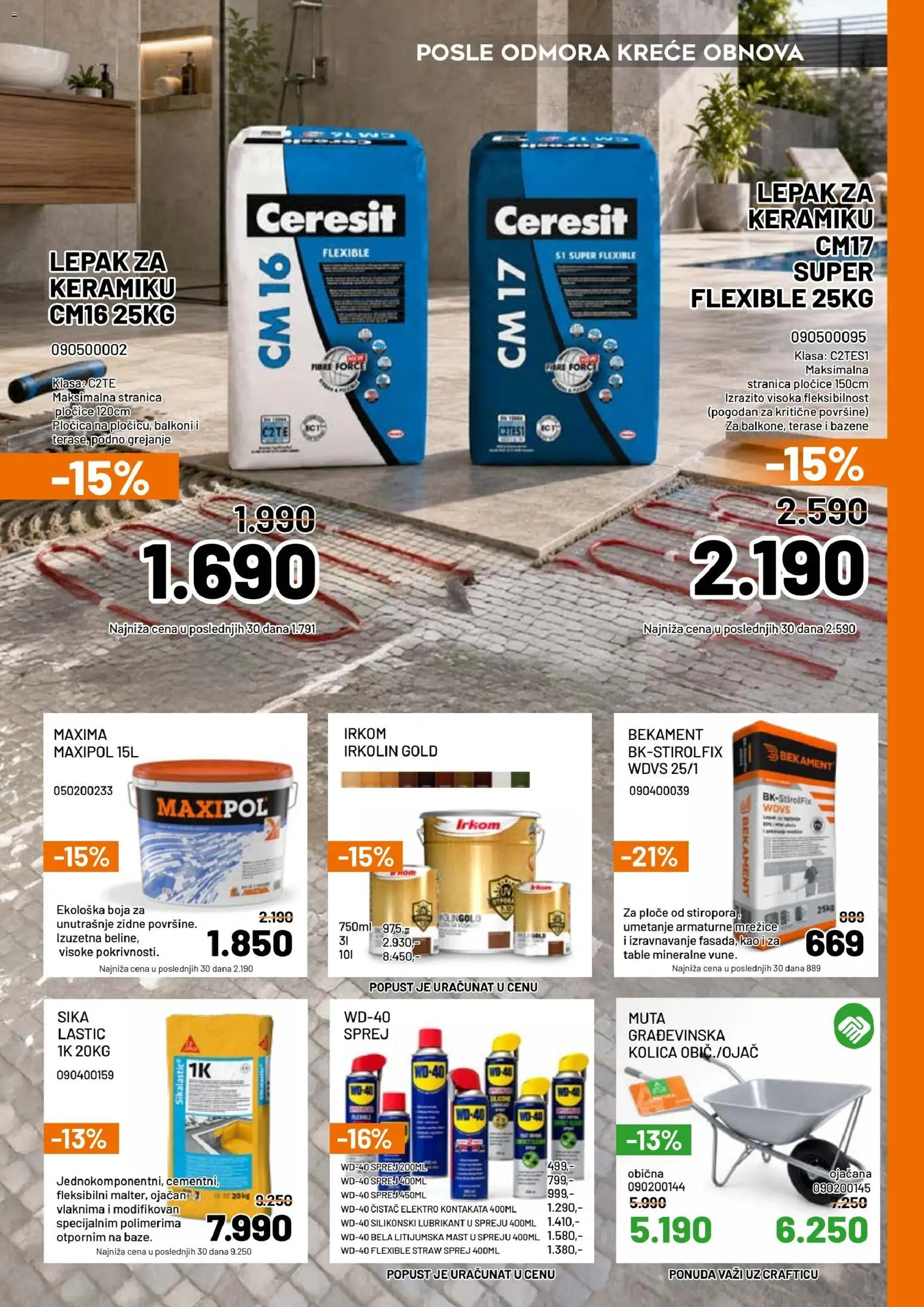 Crafter katalog - važi od 02.09.2026 | Strana: 8 | Proizvode: Mast, Kolica, Lubrikant