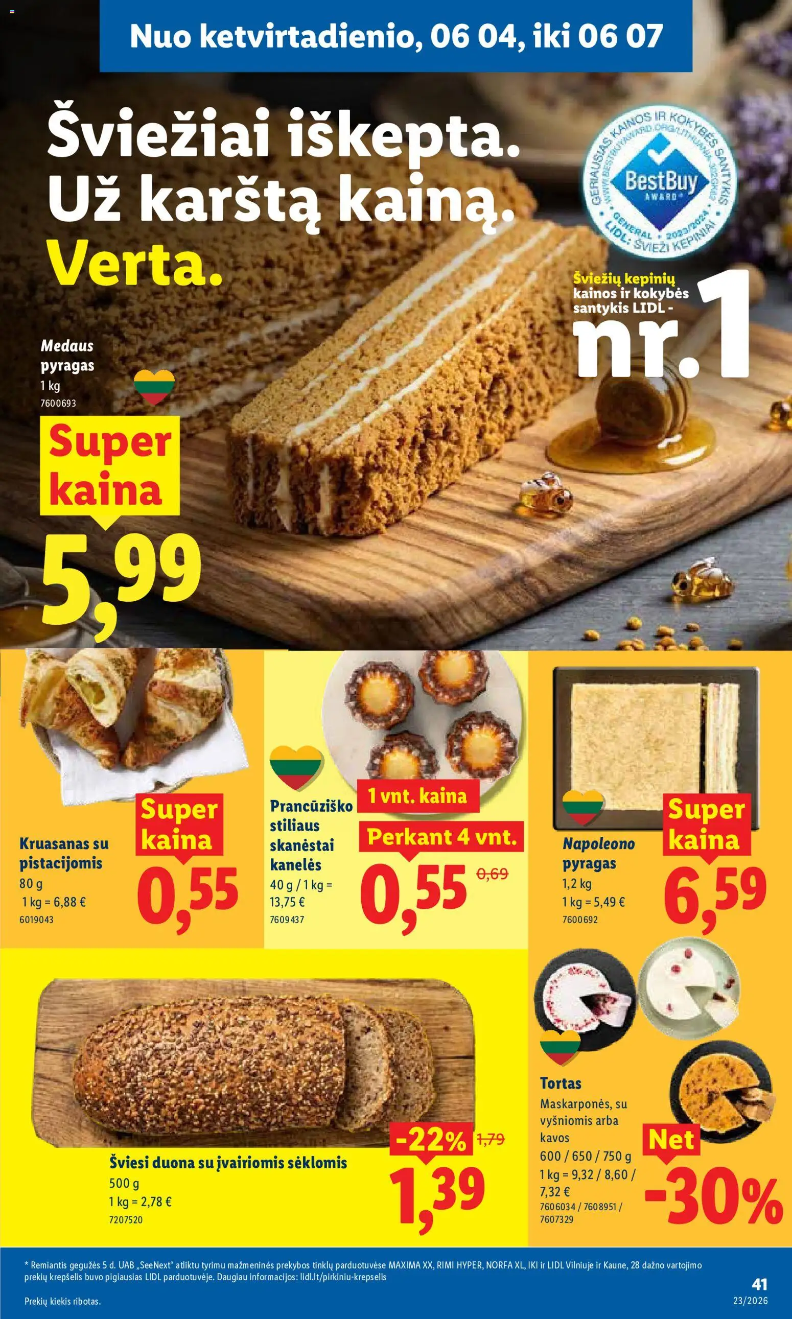 LIDL akcijos nuo 01.06.2026 | Puslapis: 41