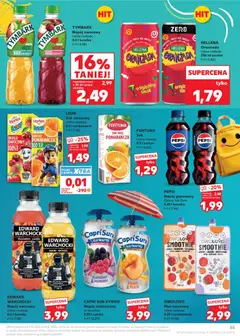 Náhled letáku Kaufland Polsko leták od 02.07.2026 | Strana: 55 | Produkty: Mango, Apple, Smoothie, Capri Sun