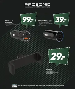 Bilka - Prosonic gyldig fra 01.05.2026 | Side: 26 | Produkter: Afspiller, Mp3, USB