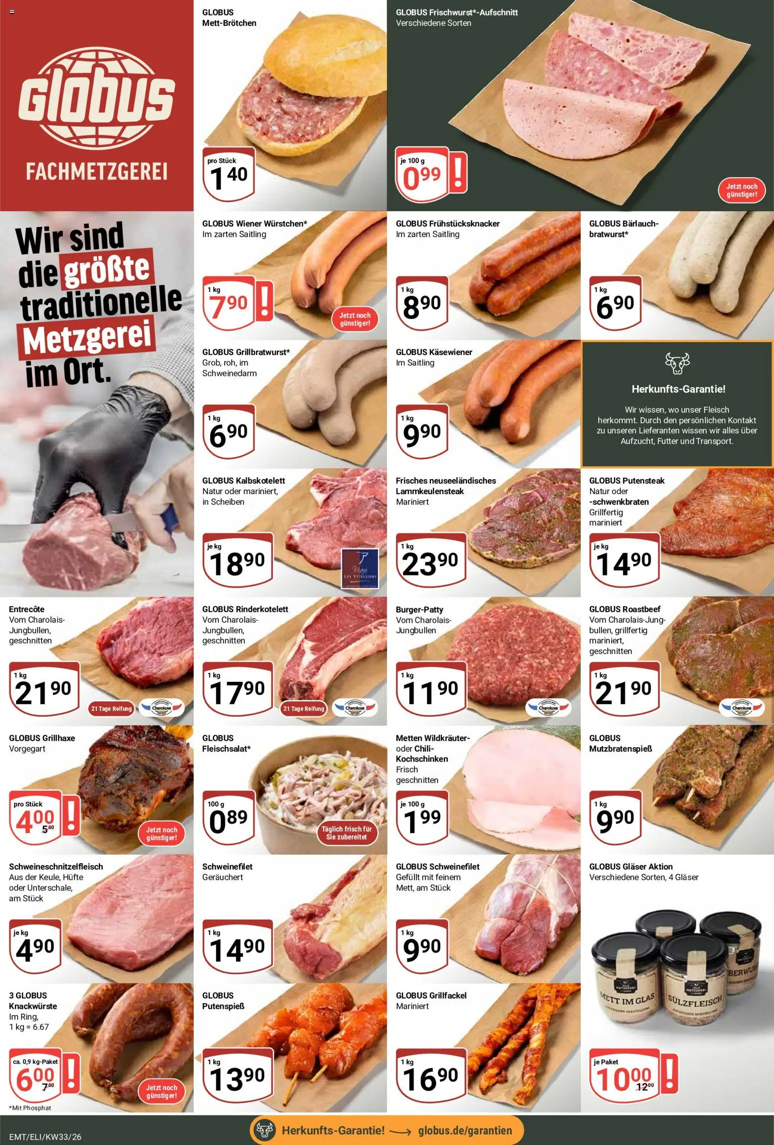 Globus Prospekt Erfurt – gültig ab 10.08.2026 | Seite: 12 | Produkte: Entrecote, Roastbeef, Chili, Fleisch