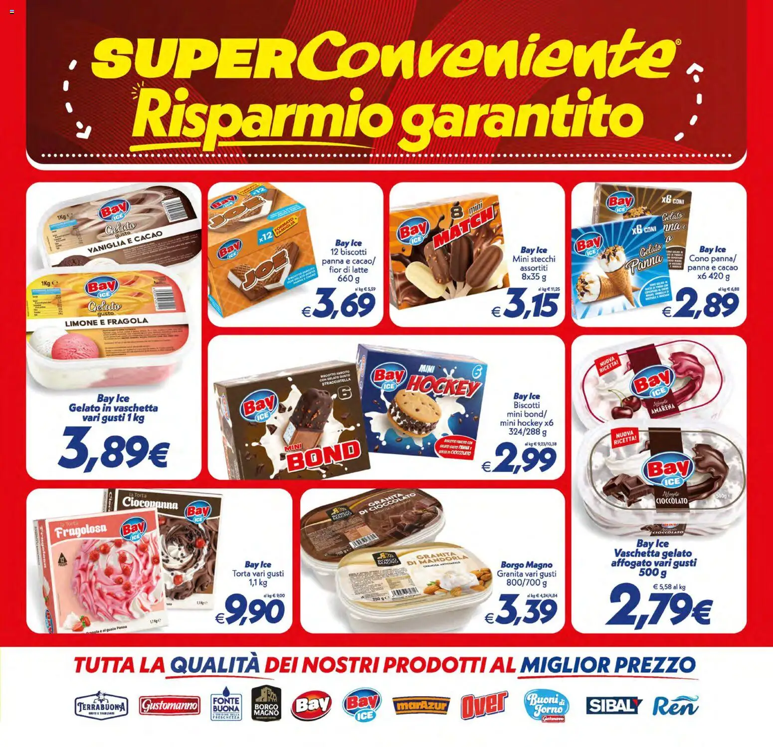 Volantino SuperConveniente del 31/07/2026 | Pagina: 9 | Prodotti: Cioccolato, Panna, Cacao, Amarena