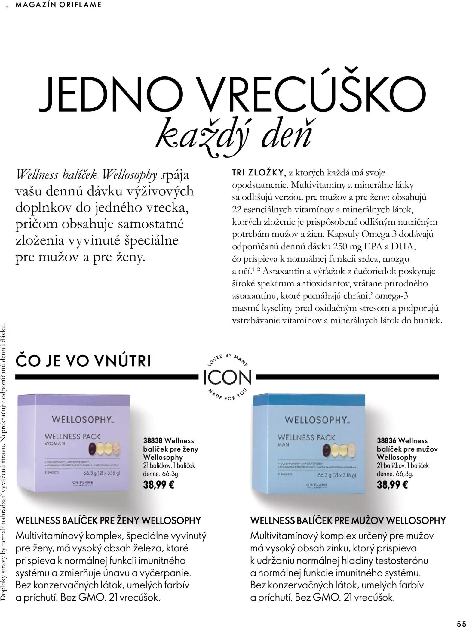 Nové Oriflame akcie – leták je platný od 30.09.2026 | Strana: 55 | Produkty: Pero