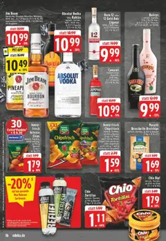 Edeka Prospekt Dortmund ab 31.08.2026 gültig | Seite: 16 | Produkte: Jim beam, Tortillas, Paprika, Bourbon