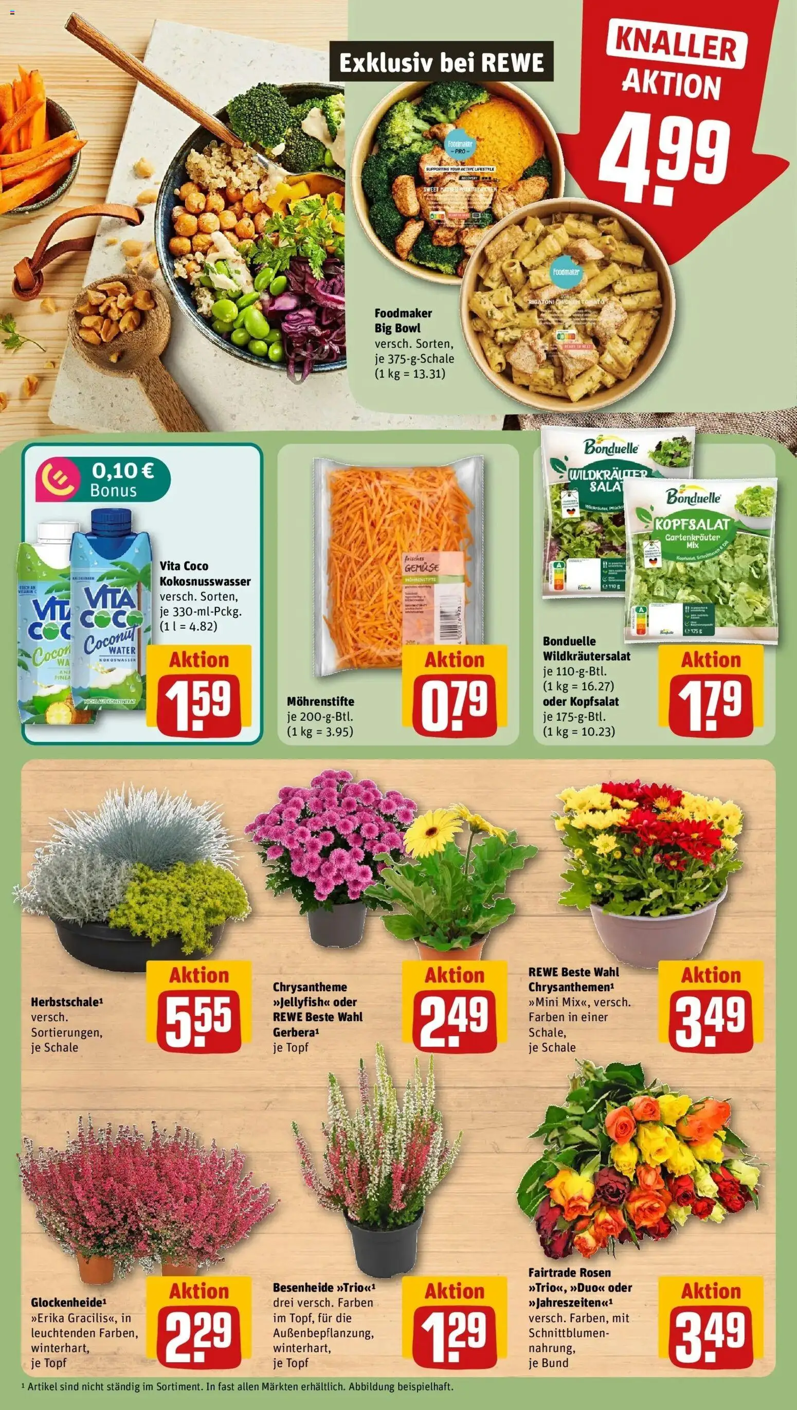 REWE Prospekt ab 21.09.2026 zum Blättern » Angebote | Seite: 7 | Produkte: Gemüse