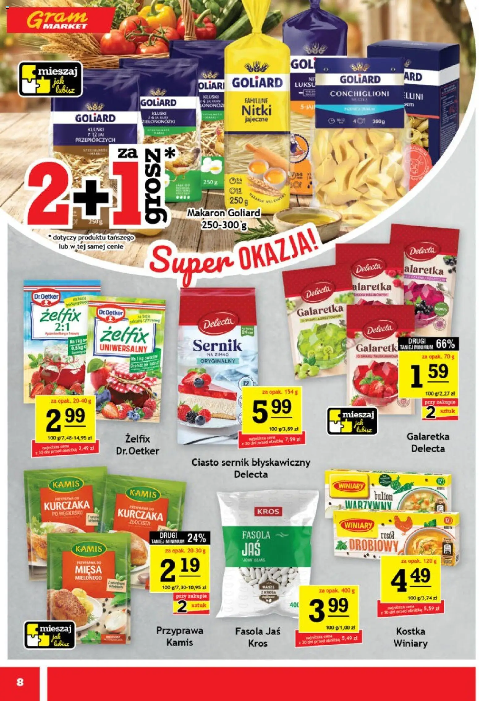 Gram Market gazetka od 08.07.2026 | 🔥 Mega okazje, które musisz zobaczyć! | Polska