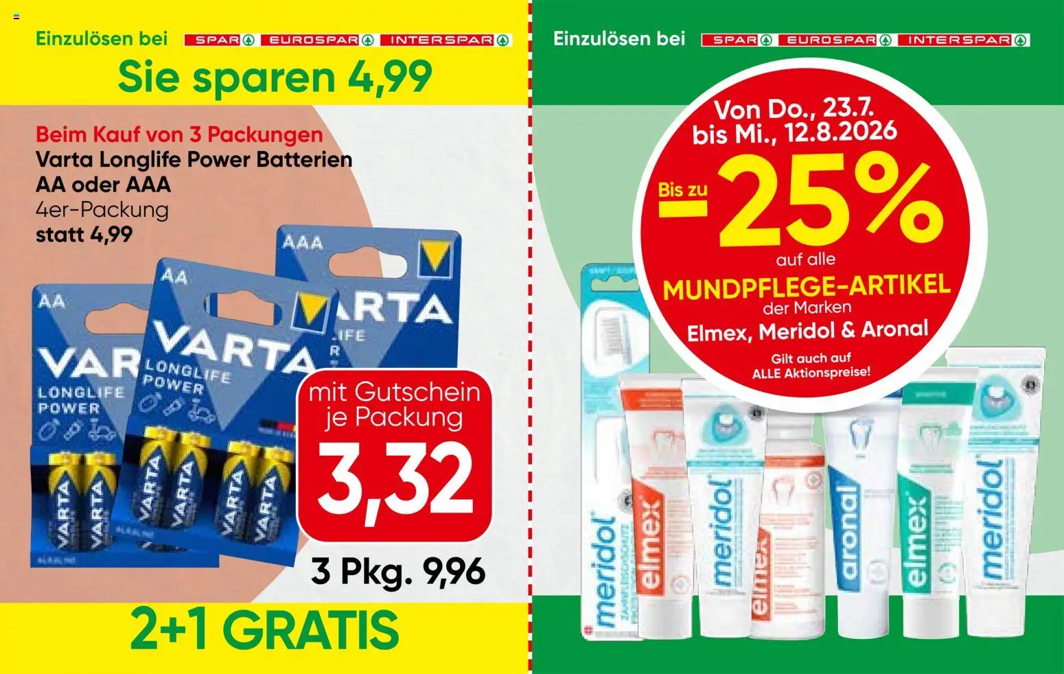 Spar - Gutscheinheft gültig ab 23.07.2026 | Seite: 13