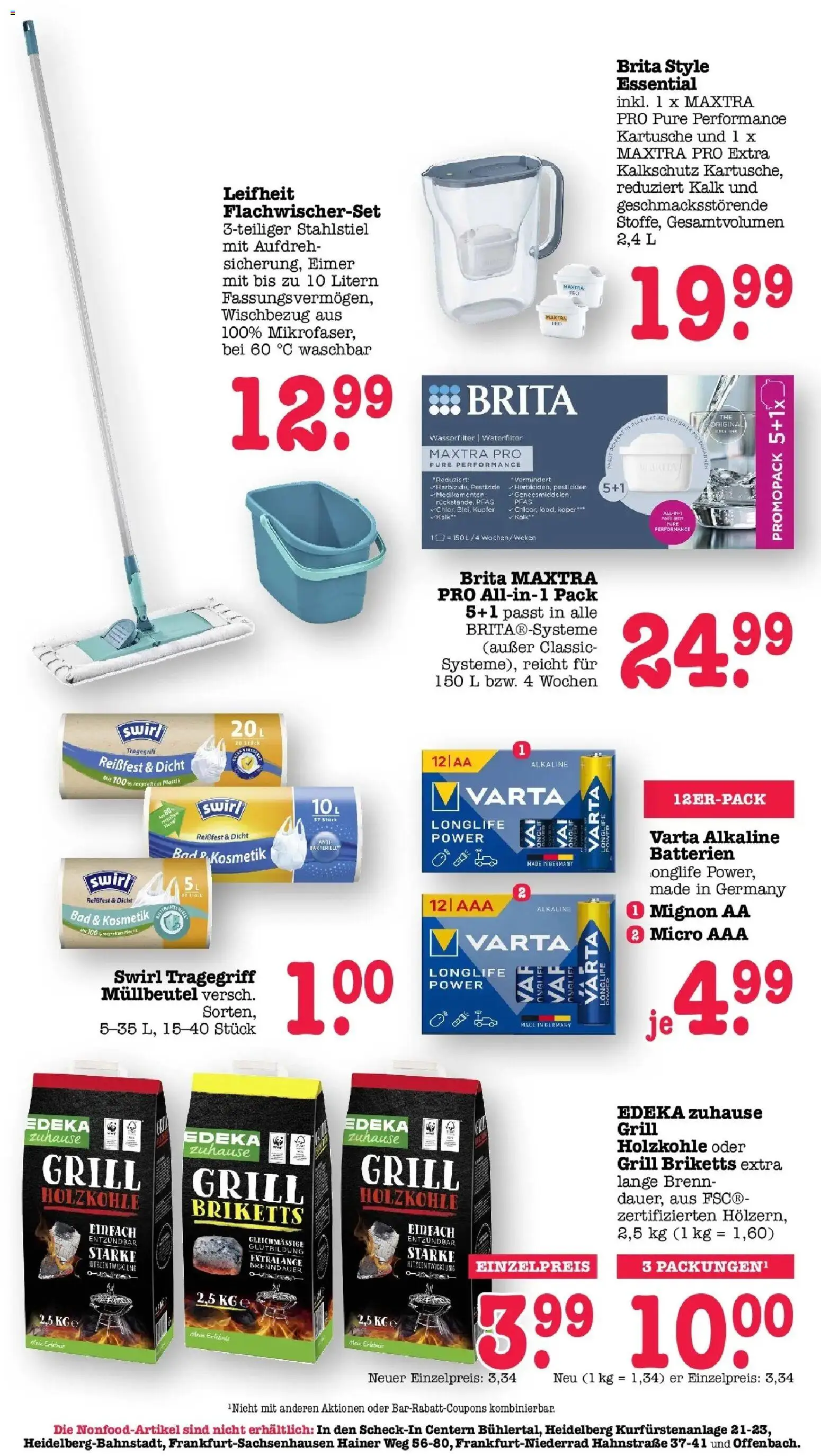 Edeka Prospekt Mainz-Weisenau – gültig ab 24.08.2026 | Seite: 57 | Produkte: Grill, Batterien, Bad, Kalk