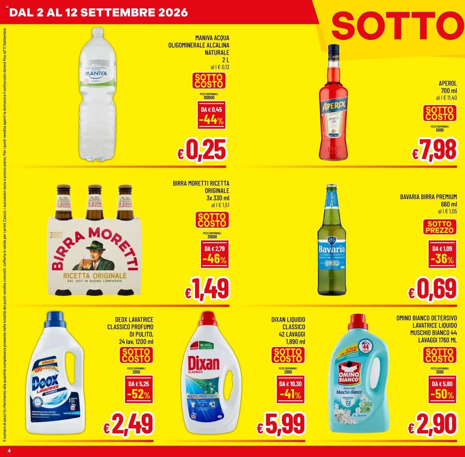 Volantino A&O del 02/09/2026 | Pagina: 4