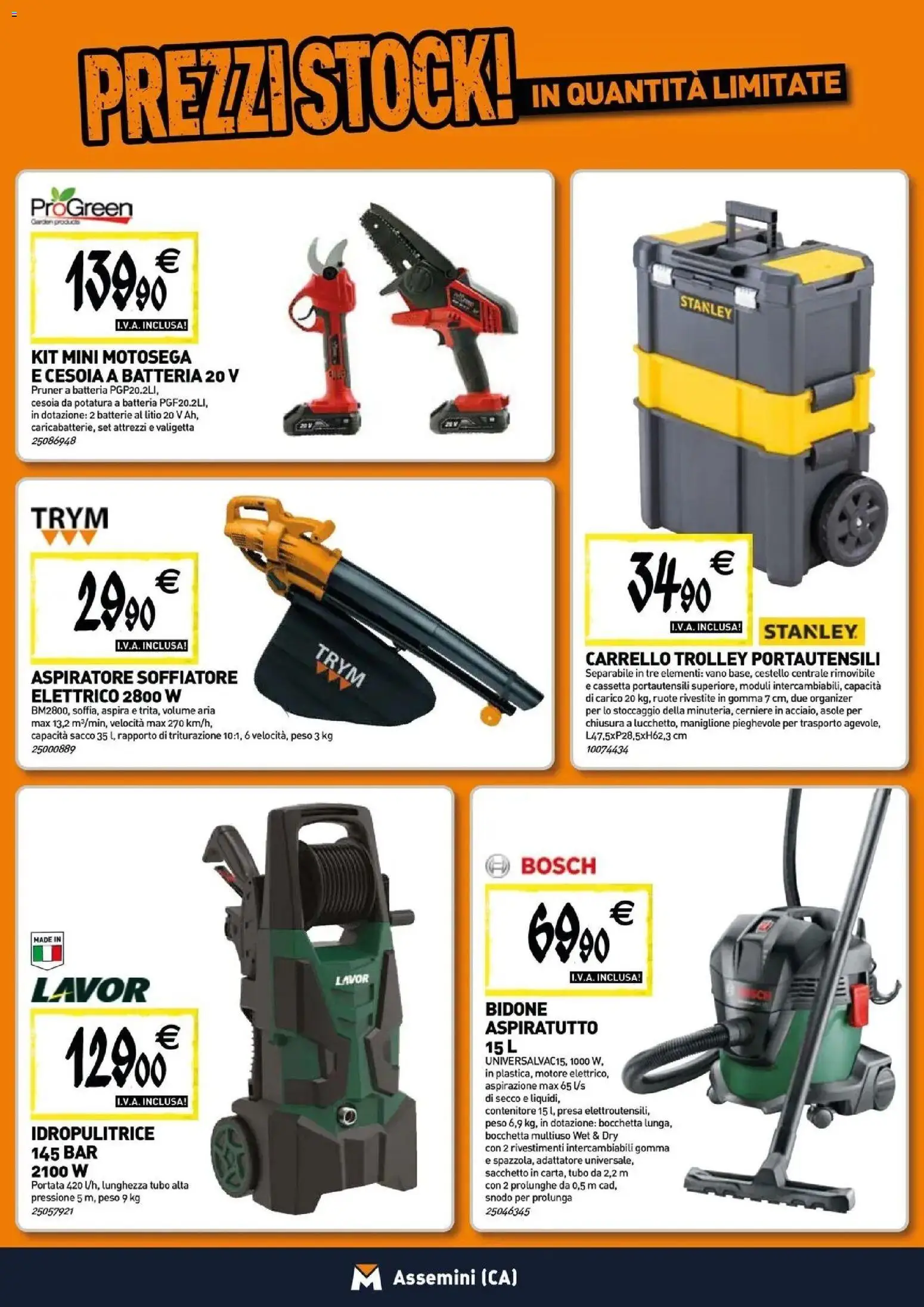Volantino TECNOMAT del 12.03.2026 | Pagina: 19 | Prodotti: Tubo, Adattatore, Batteria, Batterie