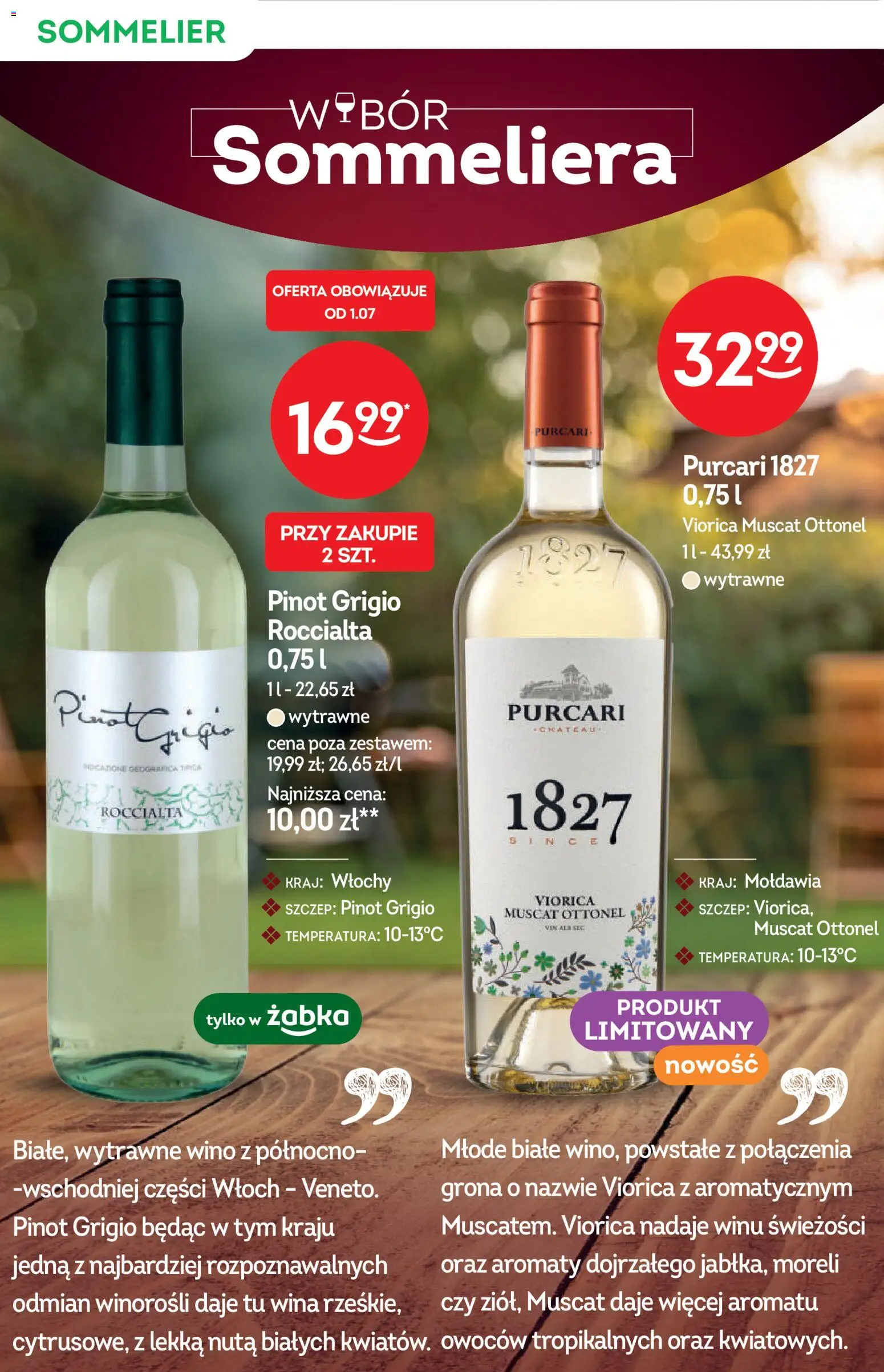 Żabka gazetka - Katalog win od 24.06.2026 | Strona: 14 | Produkty: Wino