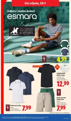 Muške sportske kratke hlače, Visoki udio pamuka Veličine: 48-58 (M-XL)* - Pregled kataloga iz trgovine Lidl, vrijedi od 23.07.2026 | Stranica: 43