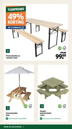 GAMMA - Tuinspecialgenieten - Voorbeeld van een folder van GAMMA, geldig van 25.03.2026 | Pagina: 32 | Producten: Kinder