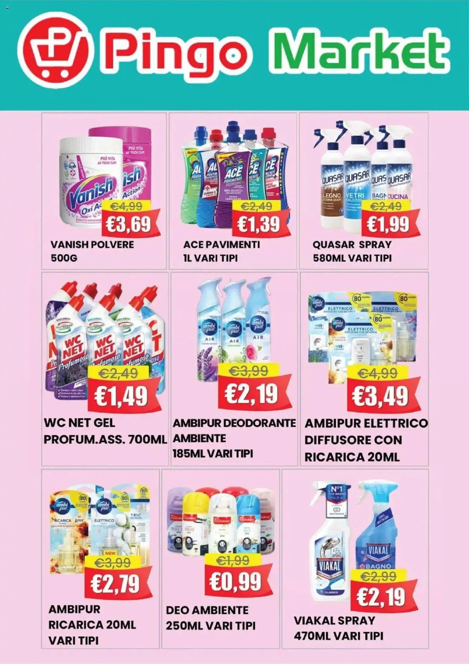 Volantino Offerte del 21.04.2026 | Pagina: 7 | Prodotti: Deodorante, WC, Bagno