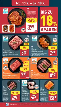 FAIR & GUT Cevapcici XXL, Hackfleischröllchen aus Rindfleisch; zum Braten oder für den Grill; küchenfertig; 800-g-Packung ab 13.07.2026 gültig | Seite: 4