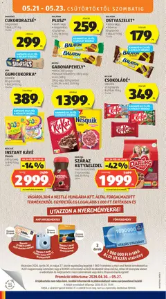 NESCAFÉ INSTANT KÁVÉ Classic, 200 g/üveg - amely érvényes a következő dátumtól: 21.05.2026 | Oldal: 20