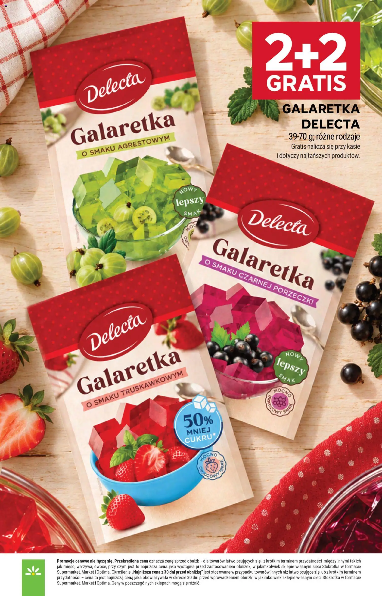 Stokrotka gazetka od 08.10.2026 | Strona: 28 | Produkty: Galaretka, Stokrotka