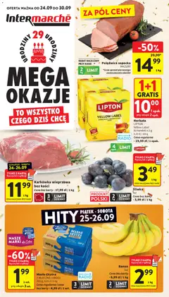 Pogląd oferty "Intermarche gazetka" - ważna od 24.09.2026