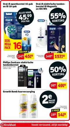 Oral-B elektrische tandenborstel iO Magnetic en iO6 Wit, Oral-B elektrische tandenborstel iO Magnetic en iO6 Wit - Voorbeeld van een folder van Kruidvat, geldig van 19.05.2026 | Pagina: 39