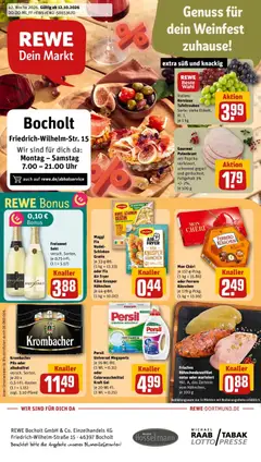 Rewe Prospekt Bocholt ab 12.10.2026 gültig