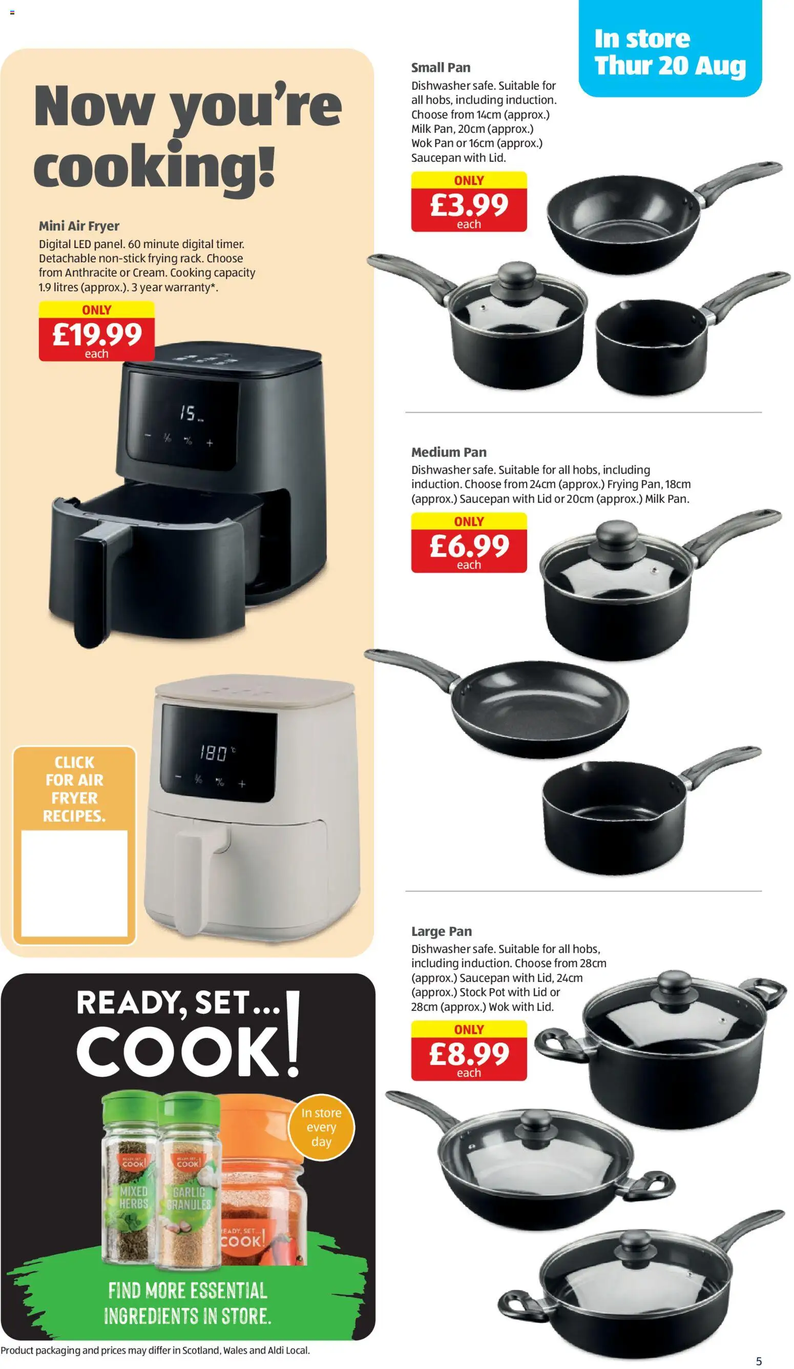 {H1} | Page: 5 | Products: Garlic, Pot, Saucepan, Milk