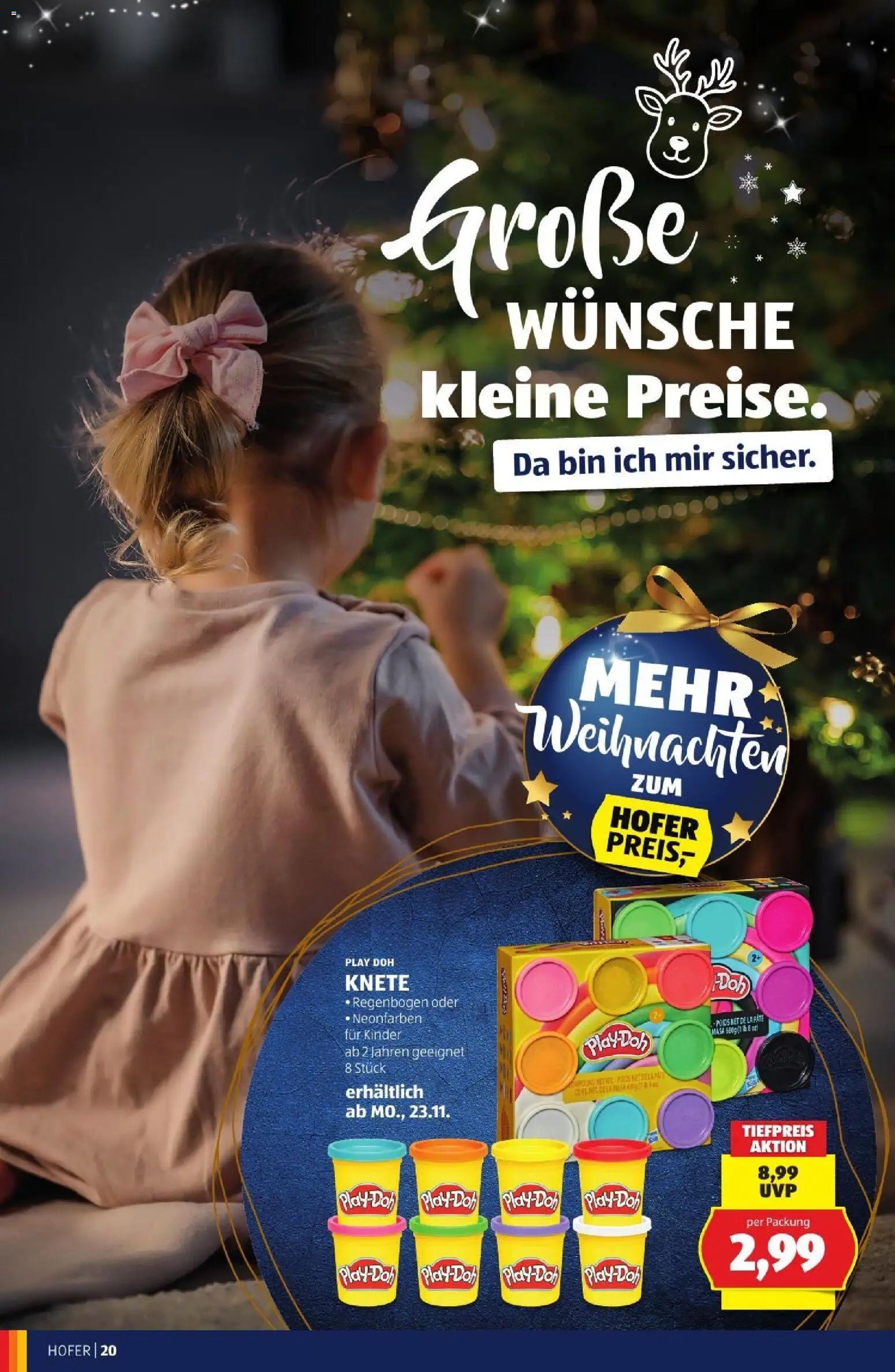 Hofer Weihnachtskatalog gültig ab 28.10.2026 | Seite: 20