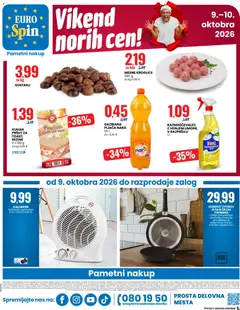 Eurospin katalog akcije – veljaven od 08.10.2026 | Stran: 20 | Izdelki: Pršut, Toast, Prevleka, Kos