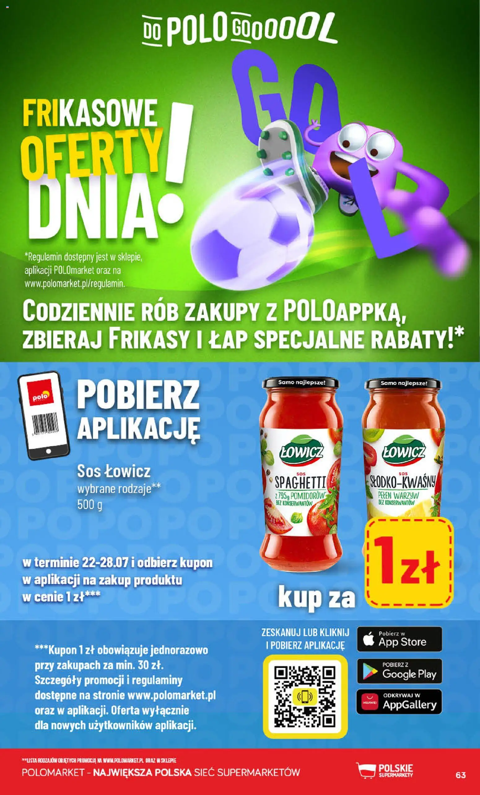 POLOmarket gazetka od 22.07.2026 | Strona: 63 | Produkty: Sos